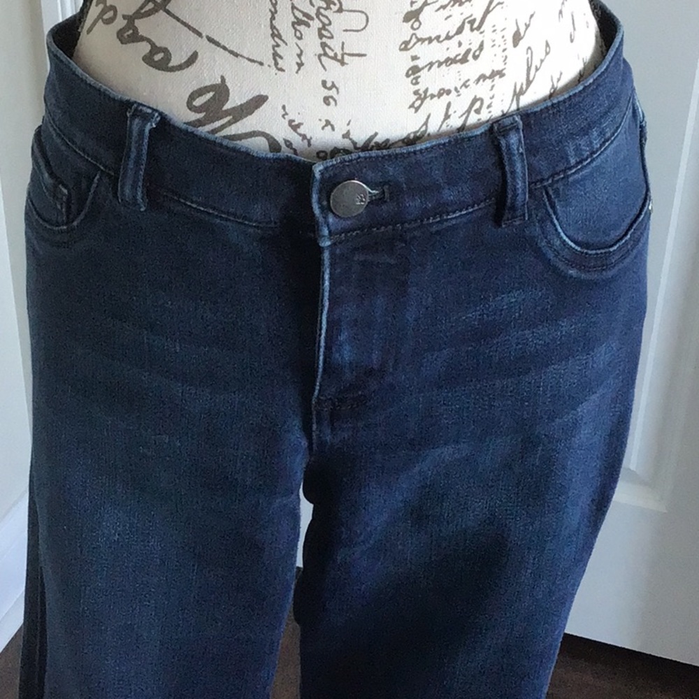 New York & Co. Soho Women's Deep Blue Skinny Jeans sz 10 - Picture 2 of 10